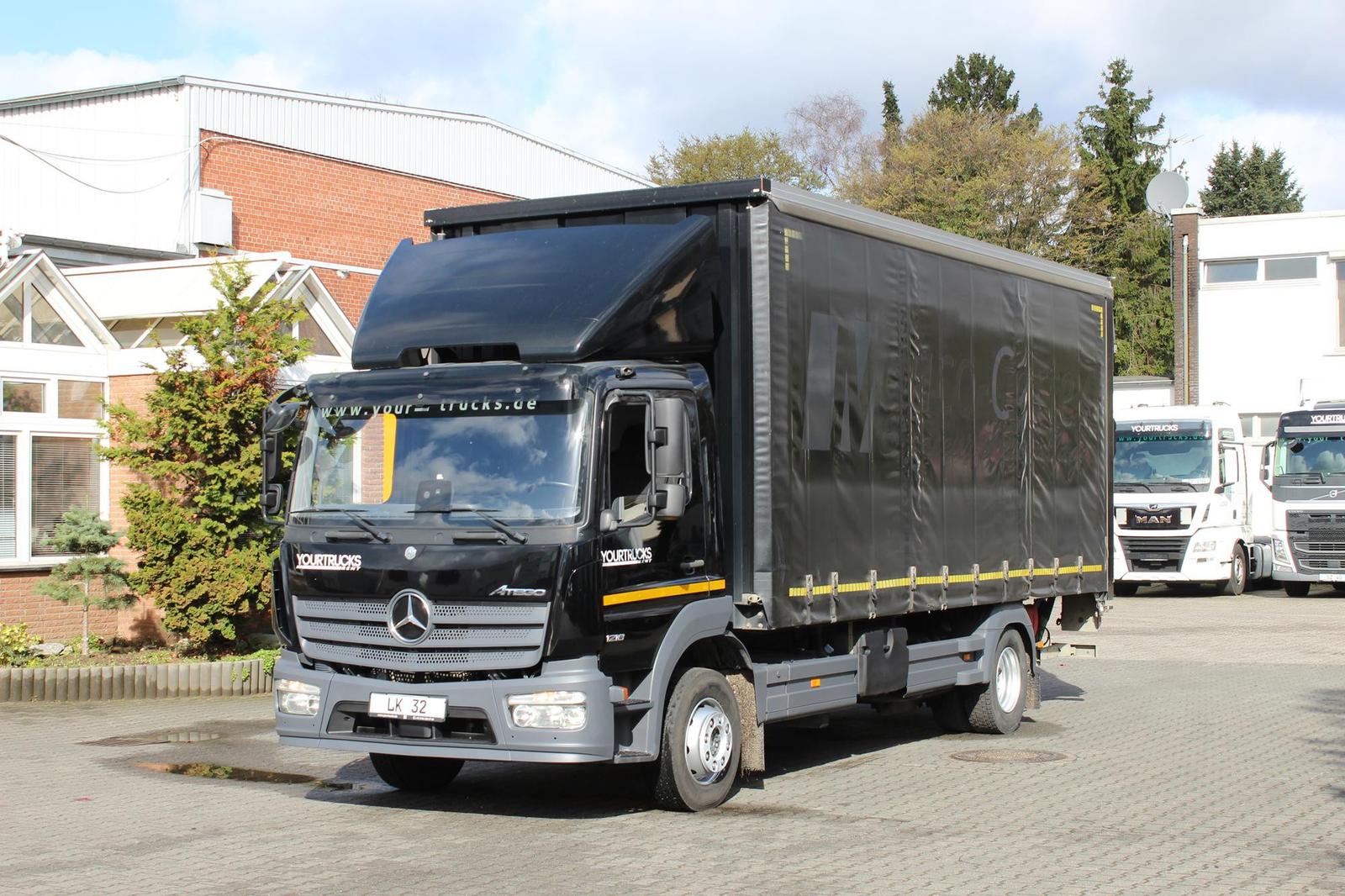 Mercedes-Benz Atego 1218 E6 Schiebeplane 6,52m / Klima / ACC