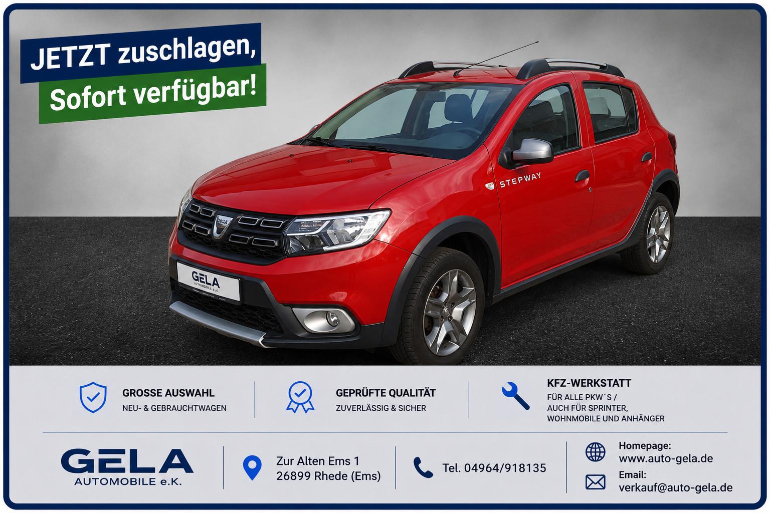 Dacia Sandero Stepway Prestige TCe 100 ECO-G / SOFORT