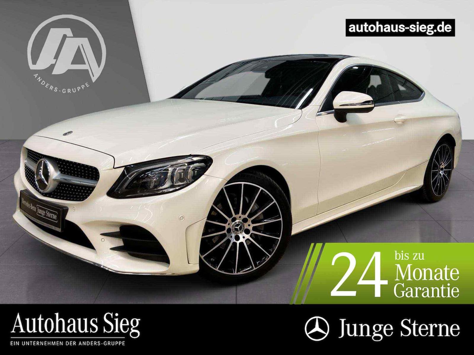 Mercedes-Benz C 180 Coupé AMG+Pano+LED+Burmester+Navi+Kam+Totw