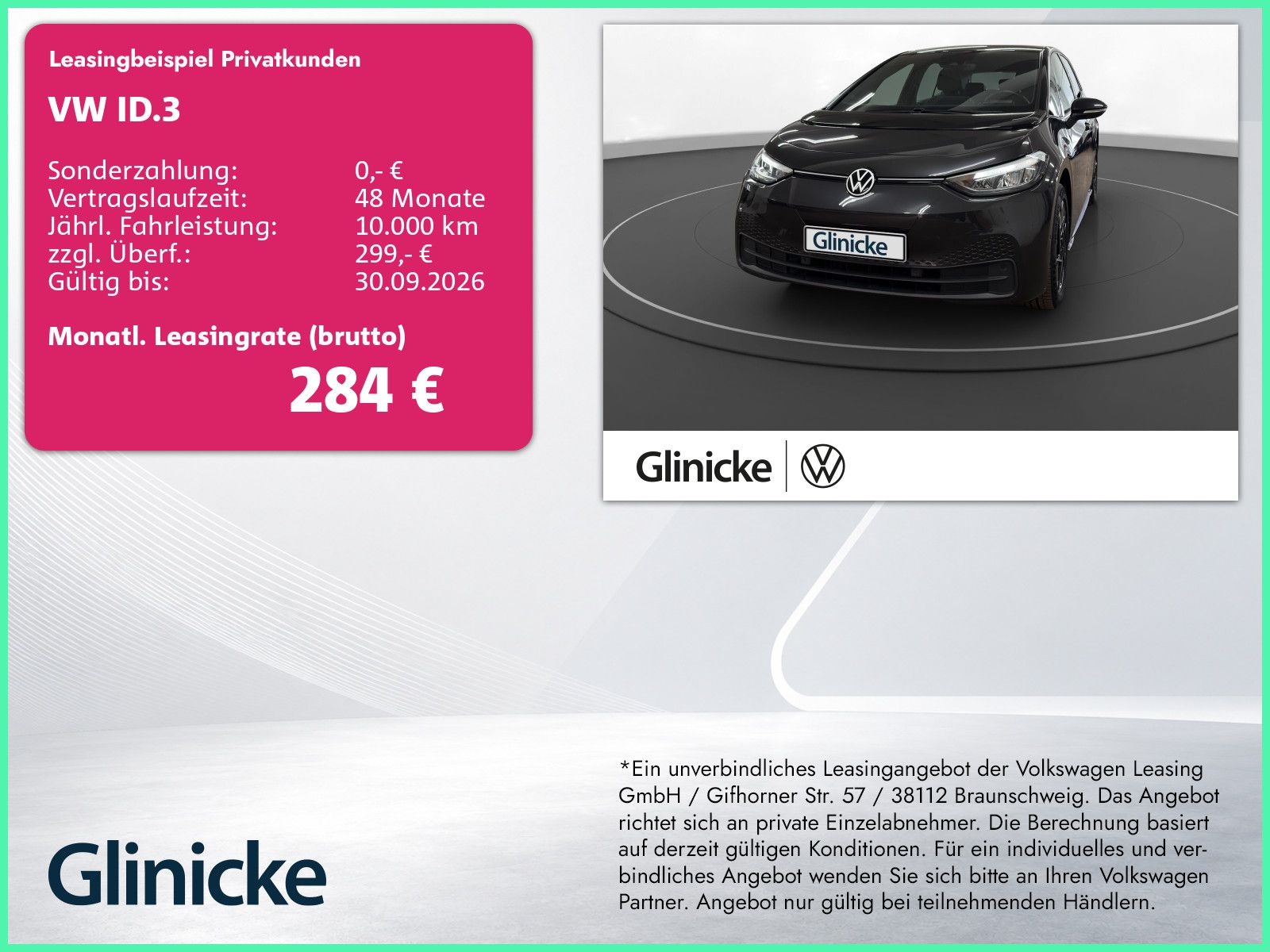 Volkswagen ID.3 Pro LED LM 18" Navi PDC+RFK ACC Wärmepumpe
