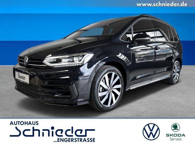 Volkswagen Touran Highline 2.0l TDI 7-S.  AHK REAR V. BLACK