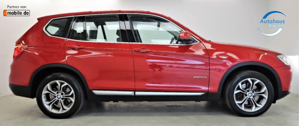 BMW X3 xDrive 20d 190PS xLine Keyless Bi-Xenon Navi