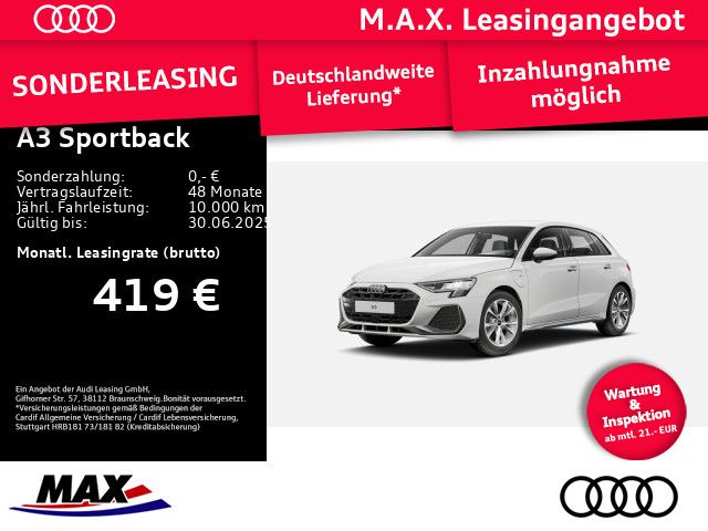 A3 Sportback S line 40 TFSI e #FREI KONFIGURIERB
