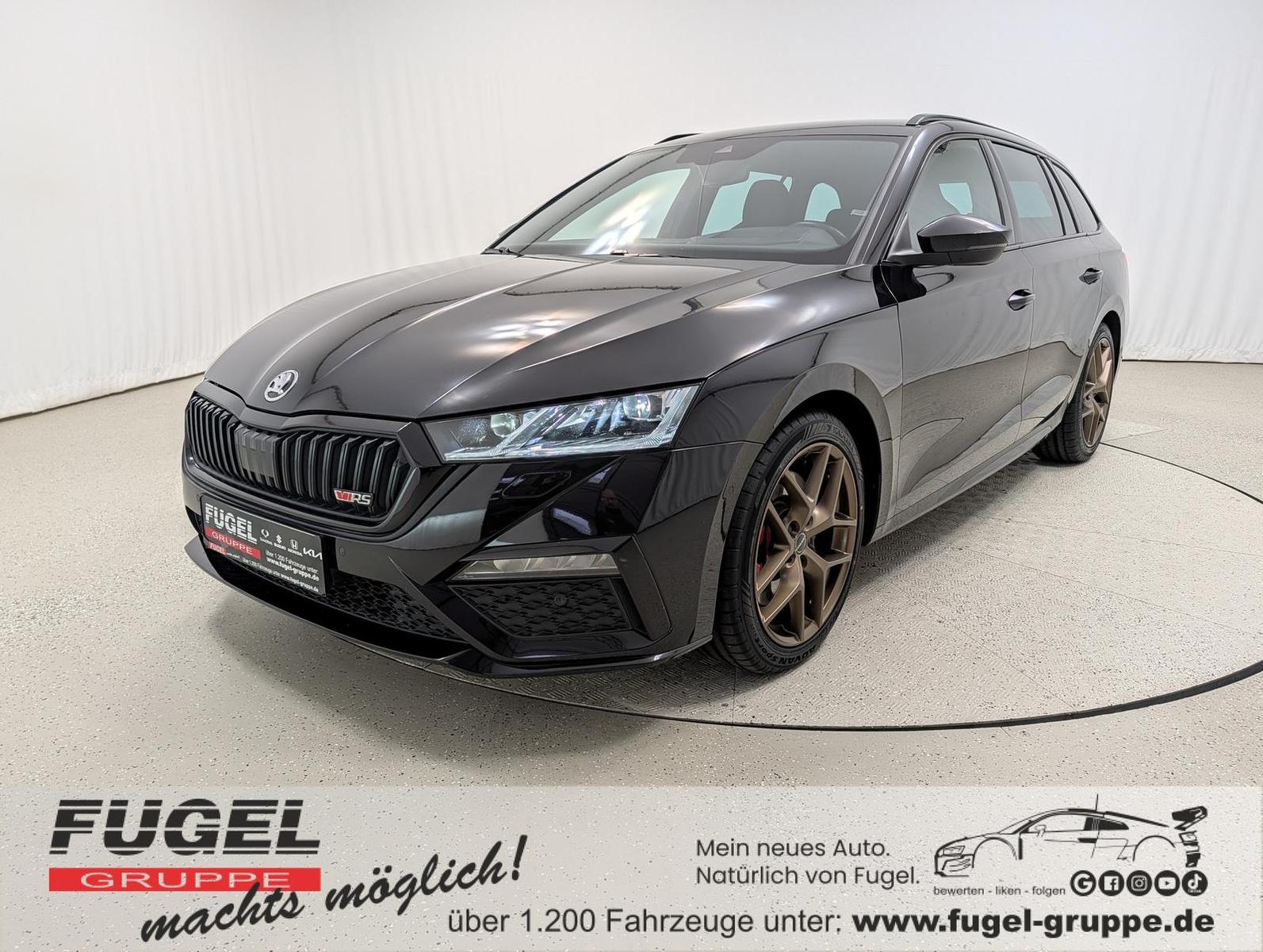 Skoda Octavia 2.0 TSI RS Matrix HuD Navi AHZV RFK Alu1