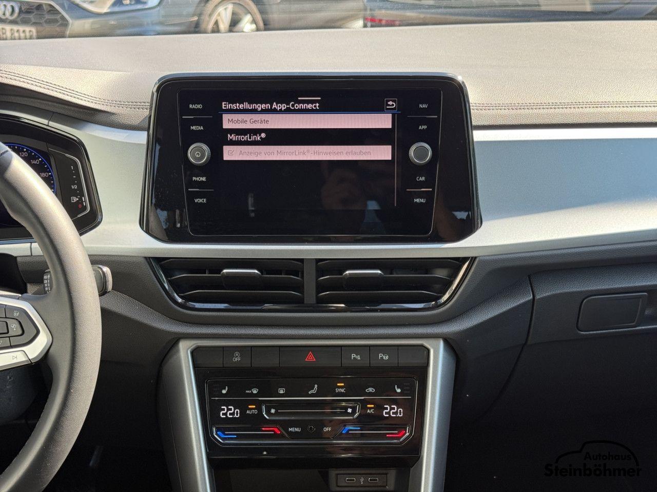 Volkswagen T-Roc Life 1.0 TSI ACC Kamera Navi APP Bluetooth, миниатюра 24