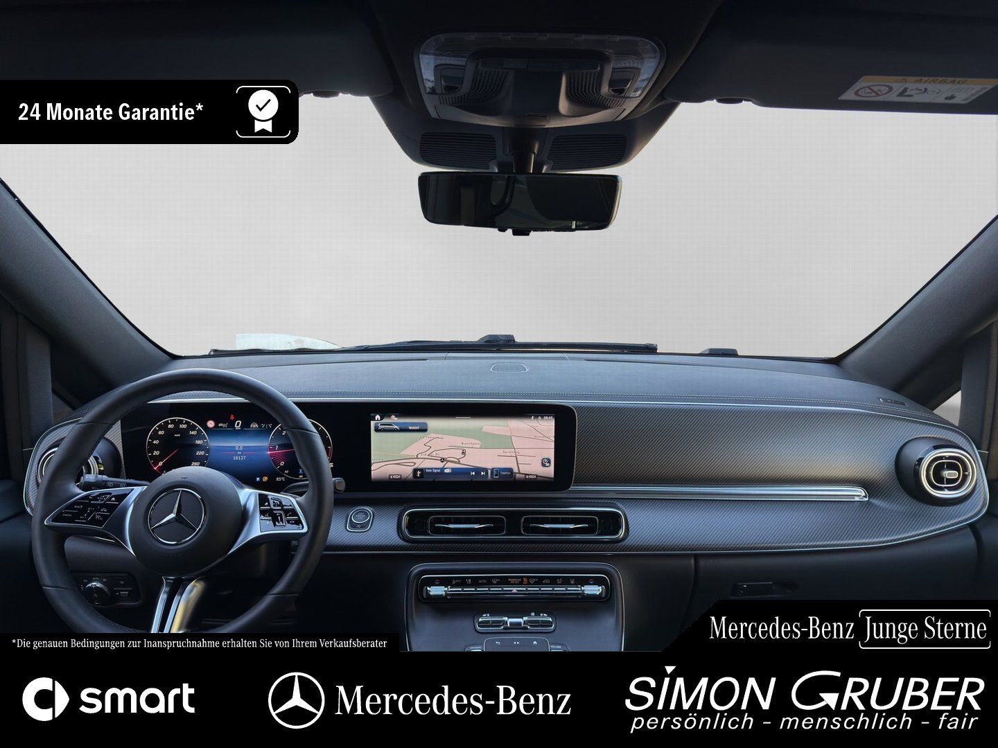 Fahrzeugabbildung Mercedes-Benz V 300 d 4M Ava L AMG Night Airmatic Tisch 7Sitze