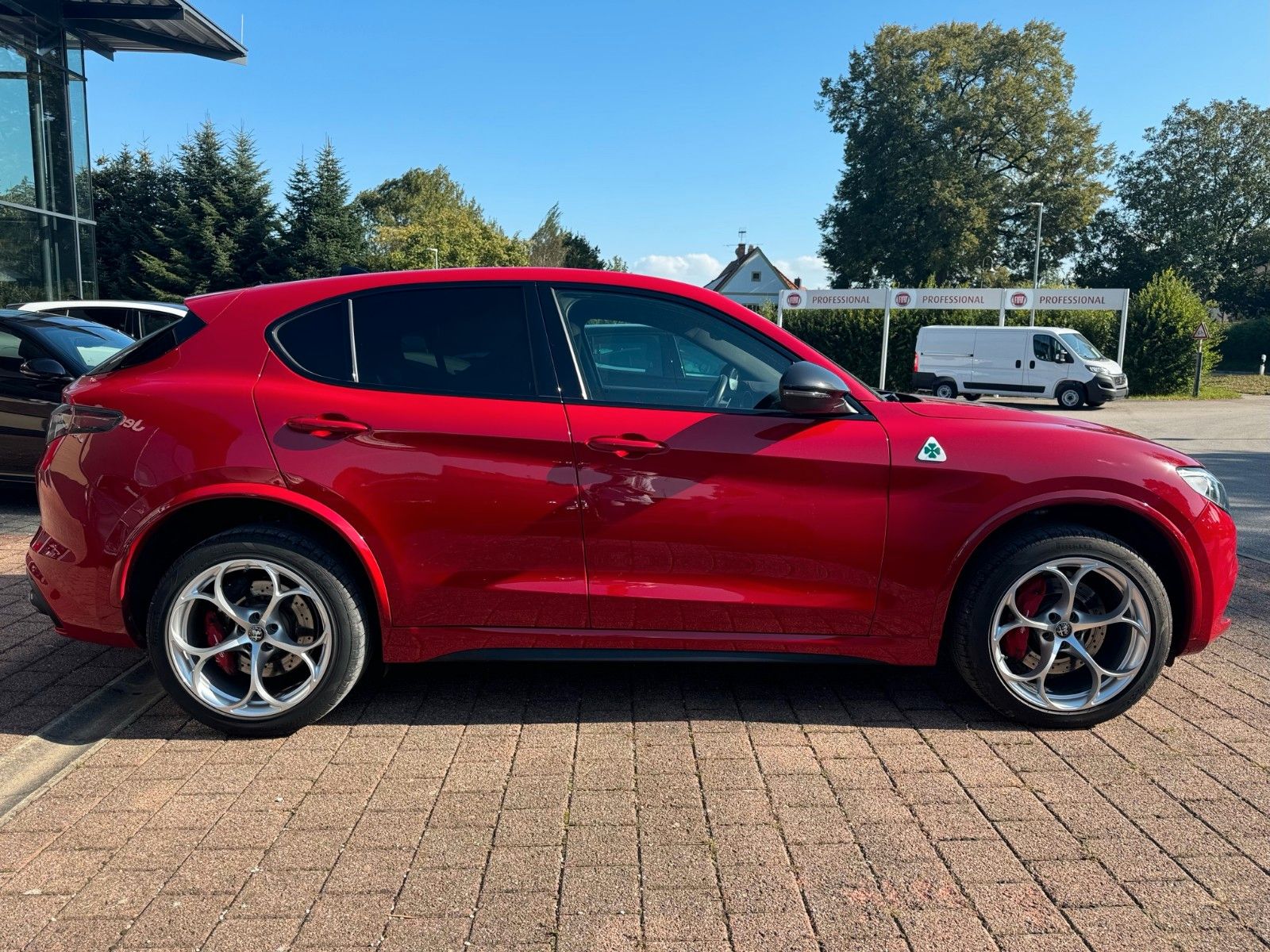 Fahrzeugabbildung Alfa Romeo Stelvio Quadrifoglio Q4 510PS Akrapovic Panorama