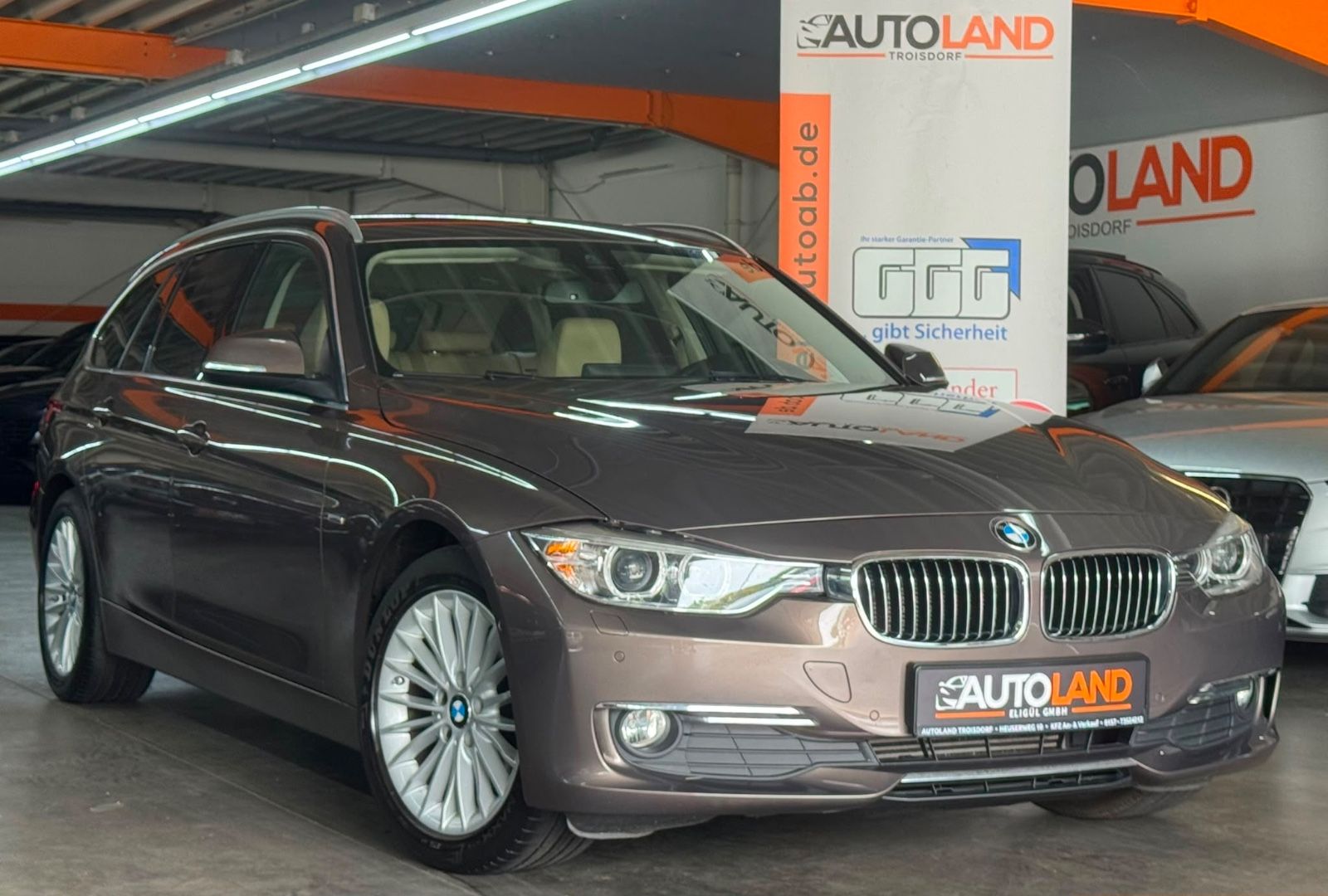 BMW 320D 2.0 184ch LUXURY LINE BVA Sièges chauffants cuir HUD Historique présent - 2EME MAIN