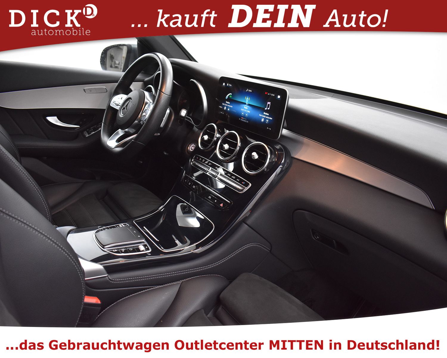 MERCEDES-BENZ GLC220d 4M AMG Line MULTIBEAM+KAM+ALCANTARA+KEY+ - Image 14