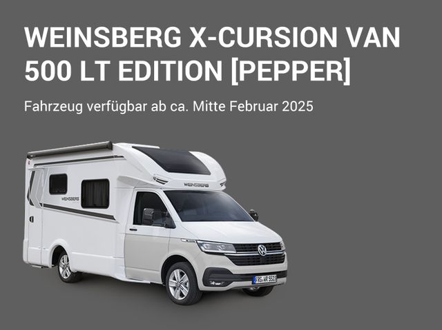 Weinsberg X-CURSION VAN 500 LT Pepper|3,5t|Energy Plus