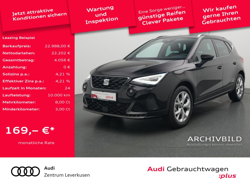 Seat Arona 1.0 TSI FR NAVI VIRT ACC KAMERA LED SHZ