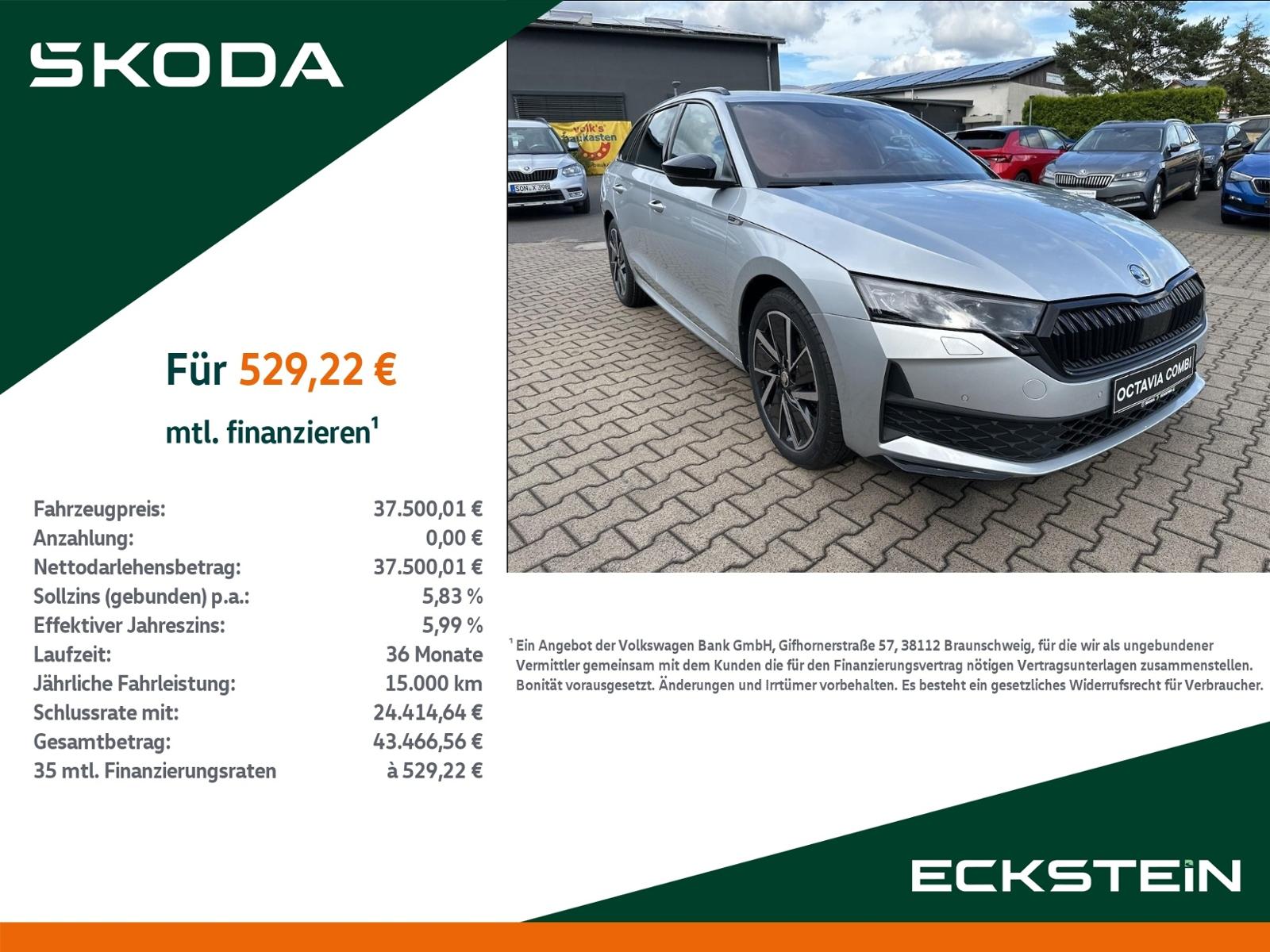Skoda Octavia 1.5 TSI SportLine +Navi+Komfort