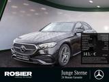 Mercedes-Benz E 200 AMG Sport Advanced AHK Distr. LED Navi Kam - Mercedes-Benz E 200 mit Benzin-Antrieb: Schwarz