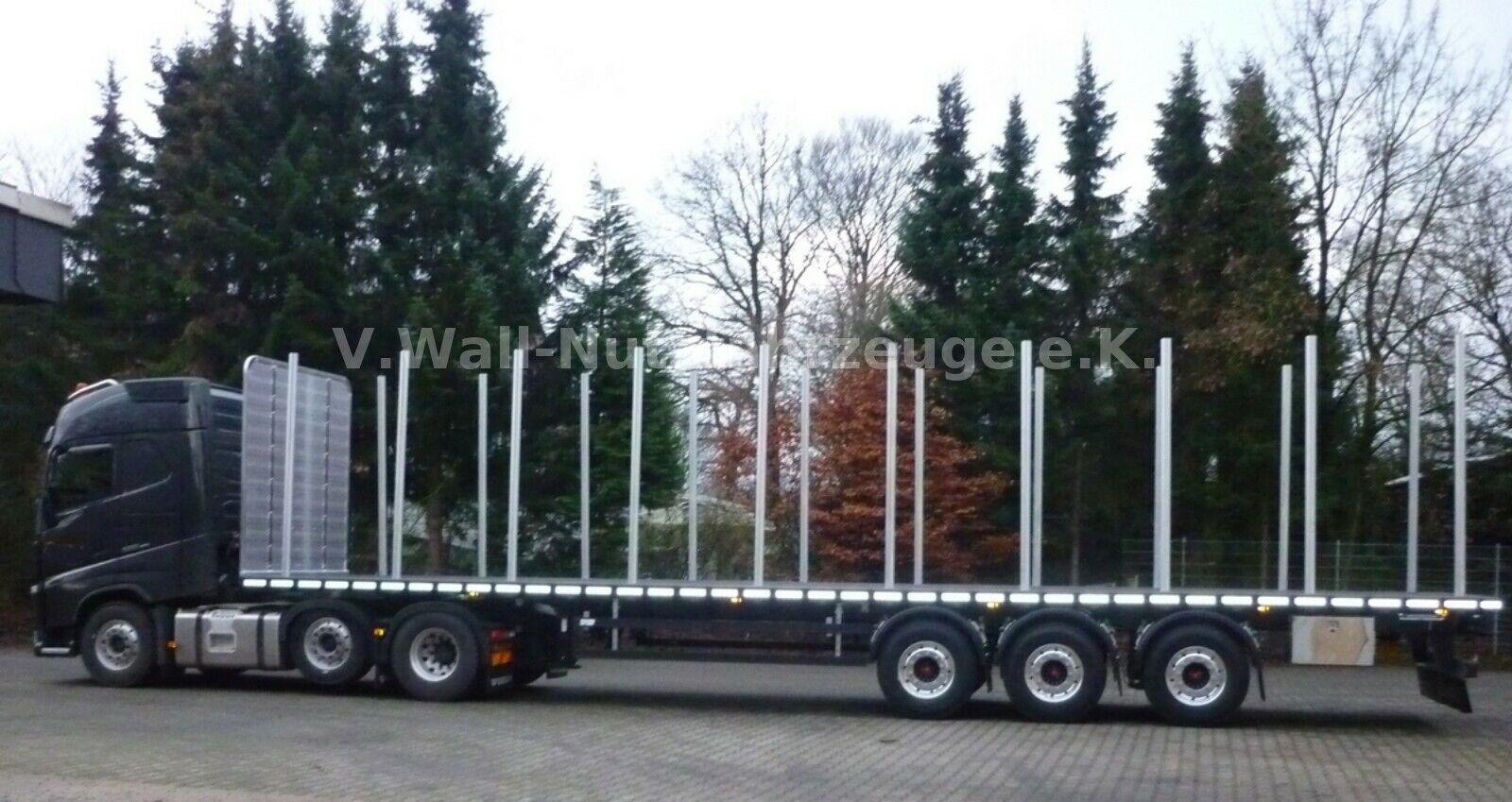 Andere JANZEN,3-Achs Plattform-Auflieger/Leergew. 5.8t