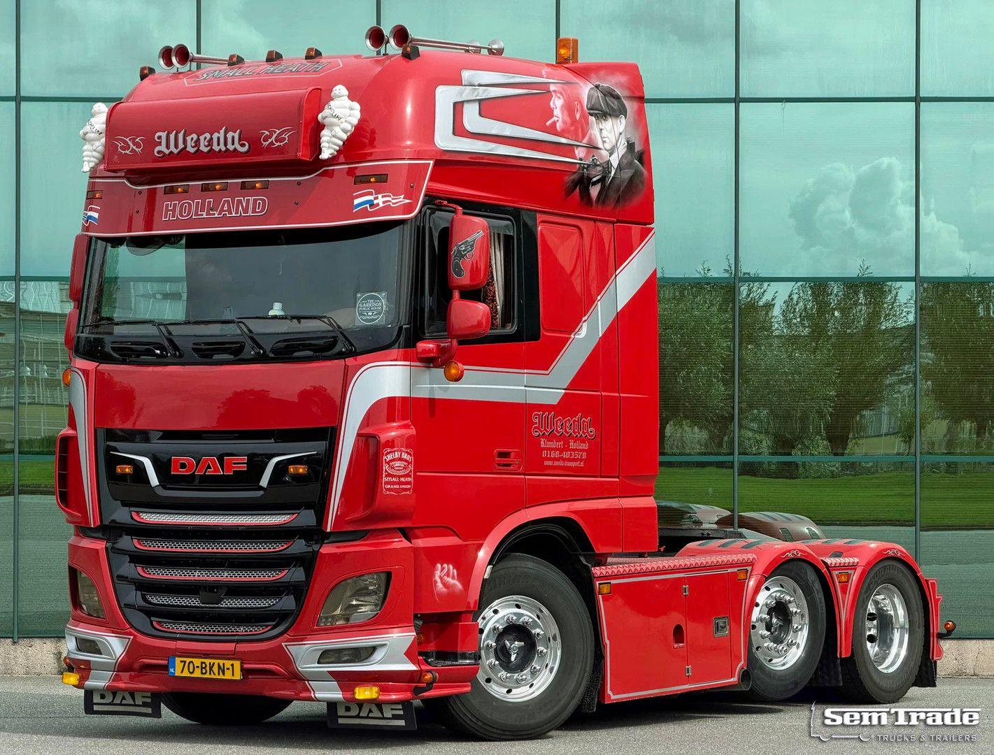 DAF XF 480 FTG SSC 6X2 TWINSTEER SPECIAL INTERIOR SP