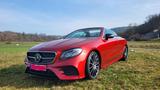 Mercedes-Benz E 220 d , Cabrio, AMG-Line,  20"  - Mercedes-Benz E 220: Rot