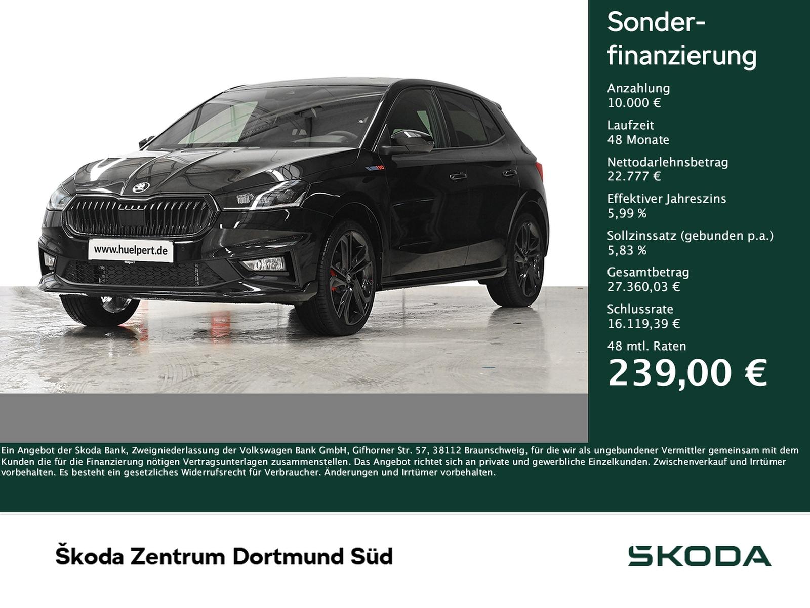 Skoda Fabia 1.5 130 DSG 177PS NAVI CAM KEYLESS LED