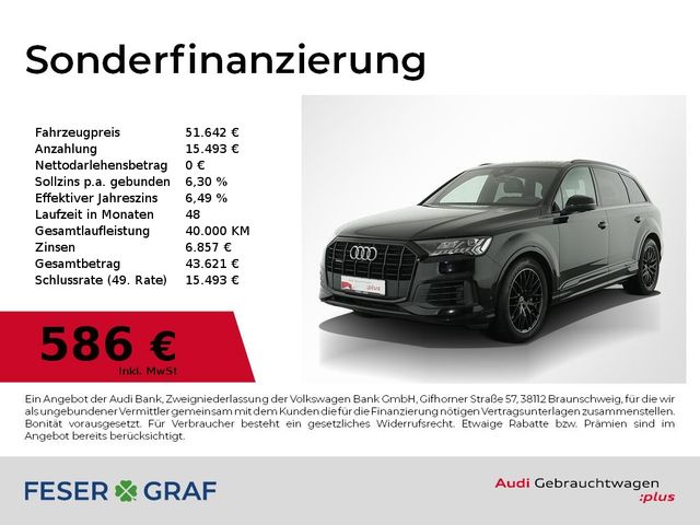 Audi Q7 55 TFSI e S Line Luft/air,HUD,Matrix,Leder