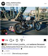 Triumph Thruxton 900 Cafe Racer by AMP Motorcycle - TRIUMPH CAFE RACER