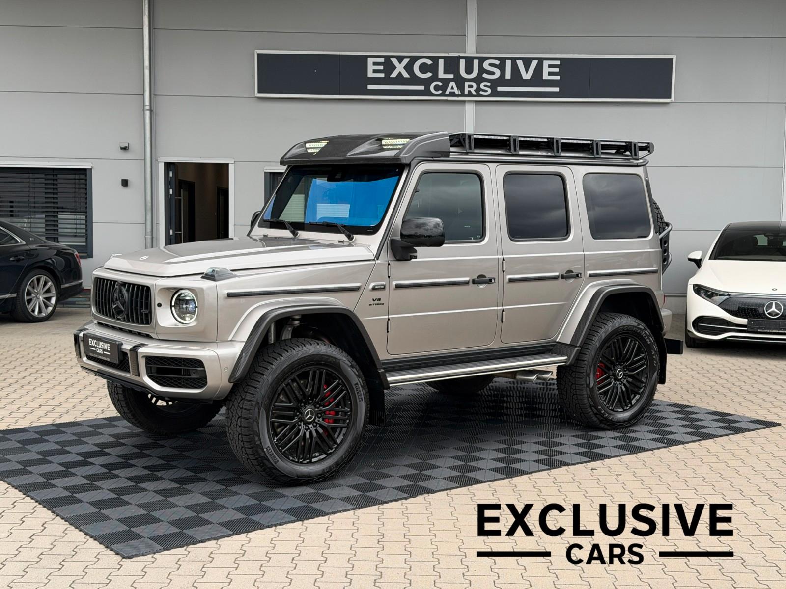 Mercedes-Benz G 63 AMG 4x4² | SAFARI | MOJAVESILVER | MANUFAKT
