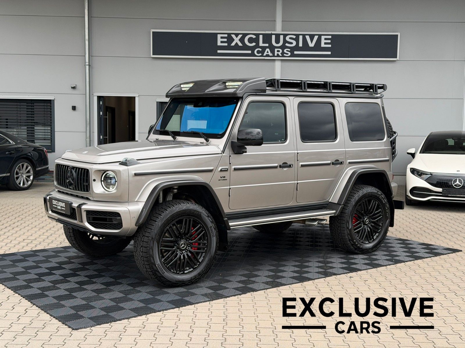 MERCEDES-BENZ G 63 AMG 4x4² | SAFARI | MOJAVESILVER | MANUFAKT