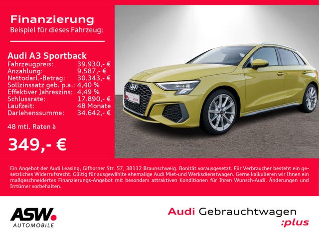 Audi A3 Sportback Sline 30TDI Stroni Navi LED AHK ACC