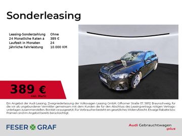 Audi Leasingangebot: Audi A4 Avant 45 TFSI qu S tr. S line edition ACC MAT