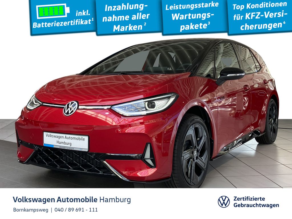 Volkswagen ID.3 GTX 286 PS / 79 kW AHK Navi Rear View