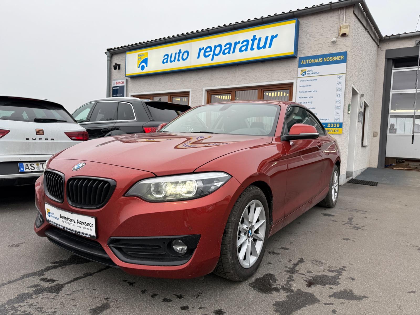 BMW 218i LCI Coupe Sport Line Automatik (LED,Navi)
