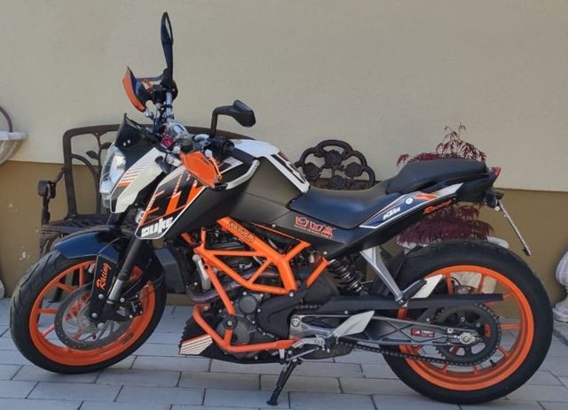 KTM 390 Duke Tiefer * Sturzbügel * kurze