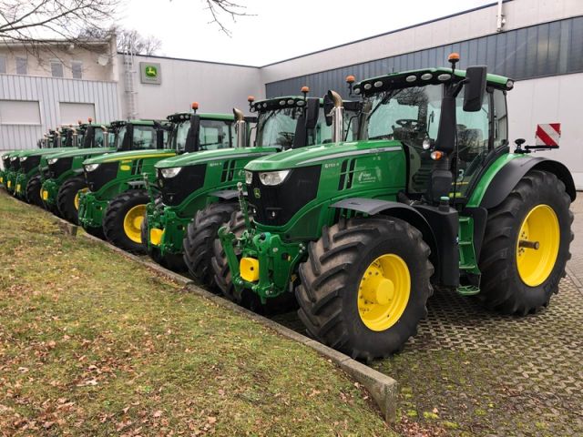 John Deere 6250R MIT FKH/ FZW/ AP-40KM/H