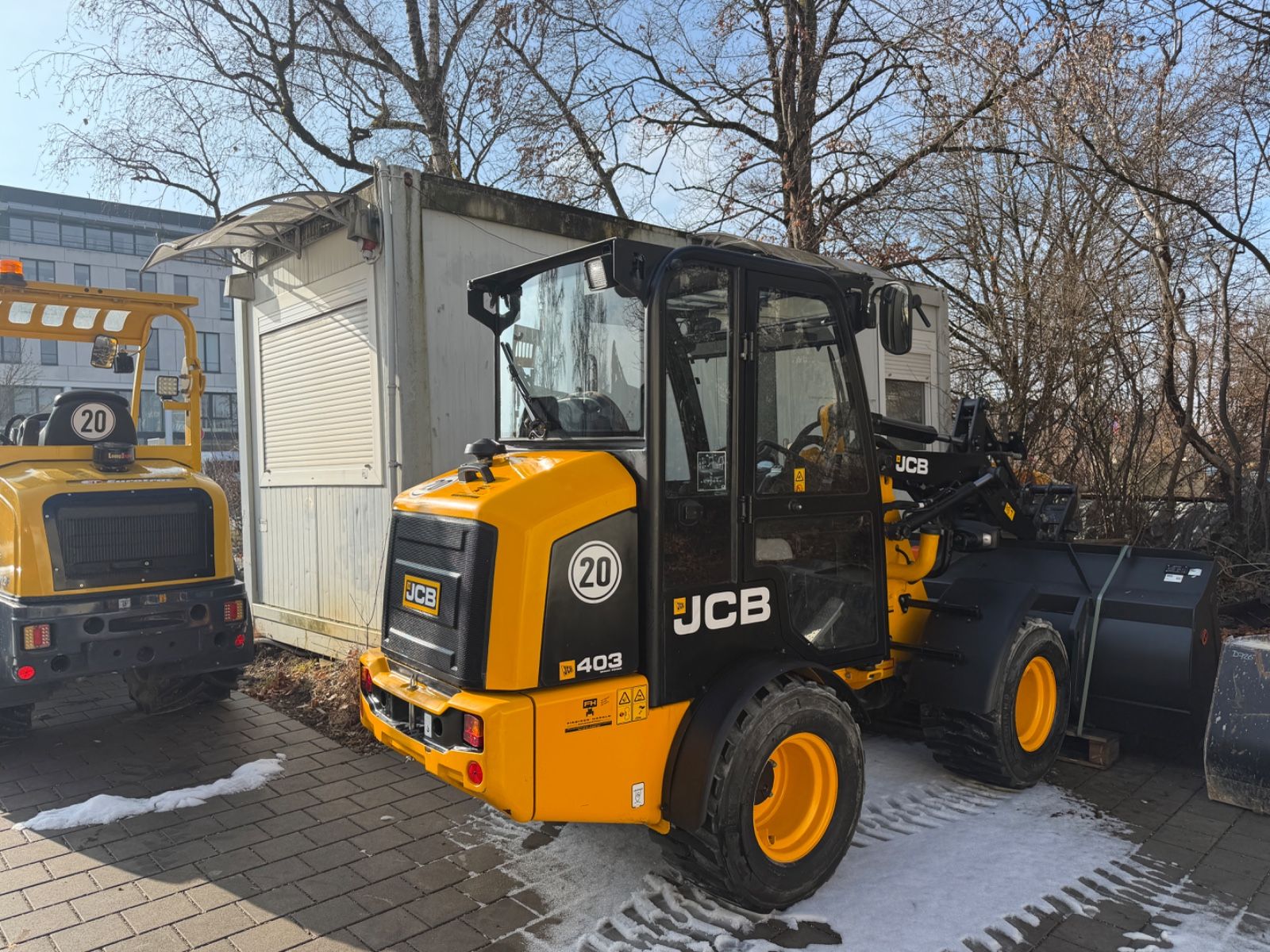 Fahrzeugabbildung JCB 403- wie Wacker WL 28, Gehl440, Weidemann