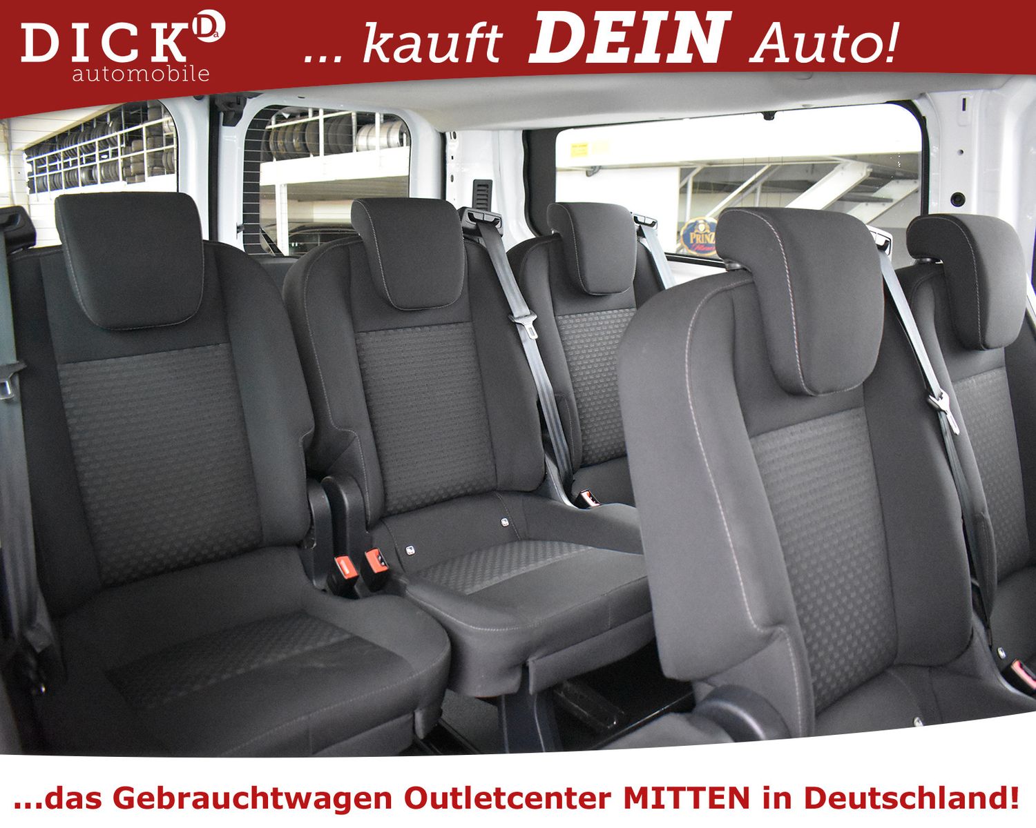 FORD Tourneo Cust 320 L2 Trend 9-SITZE+KLIMA+PDC+TEMP - Image 13