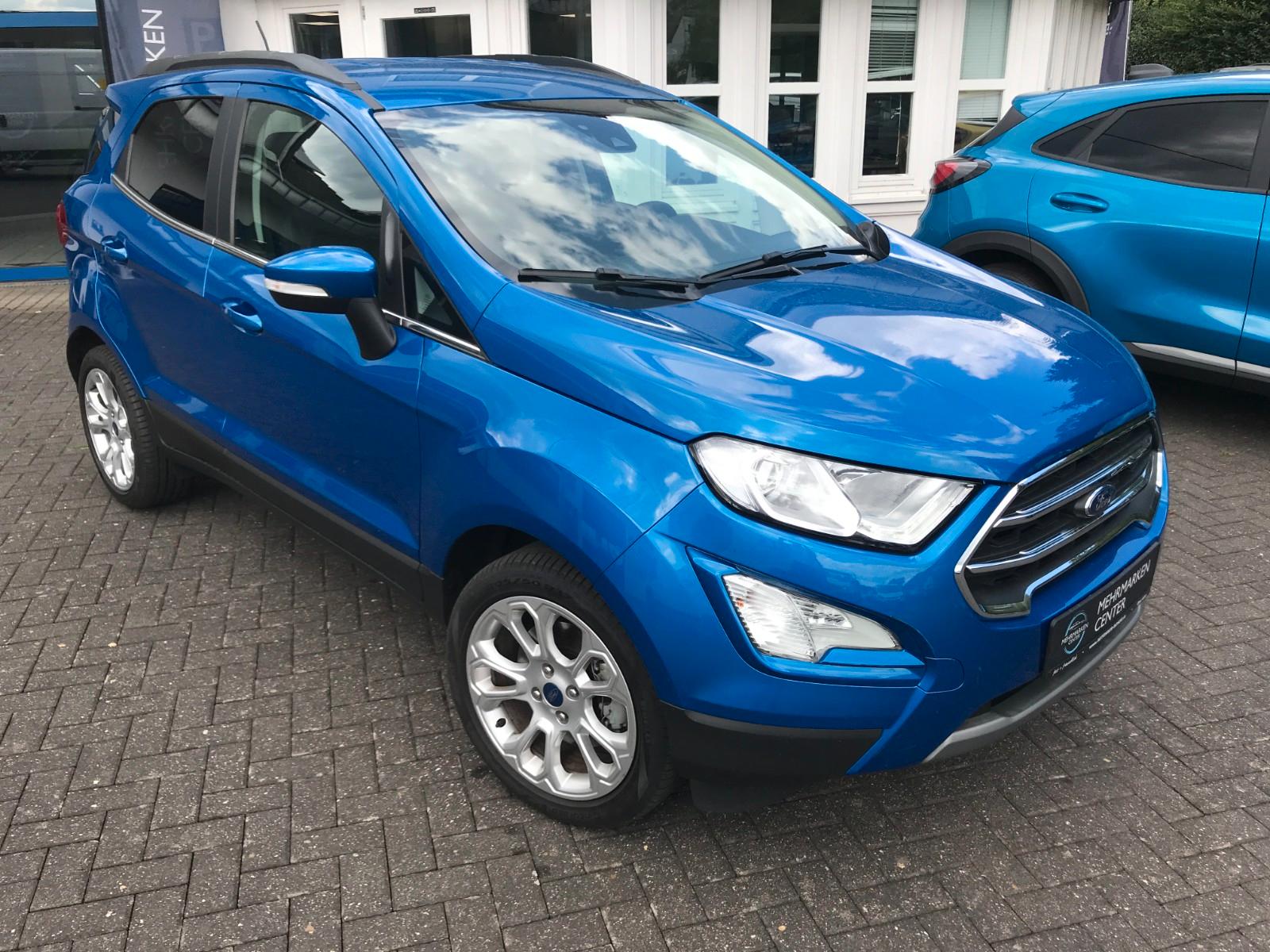 Ford EcoSport Titanium, *AHK *WinPa *Teil-Leder