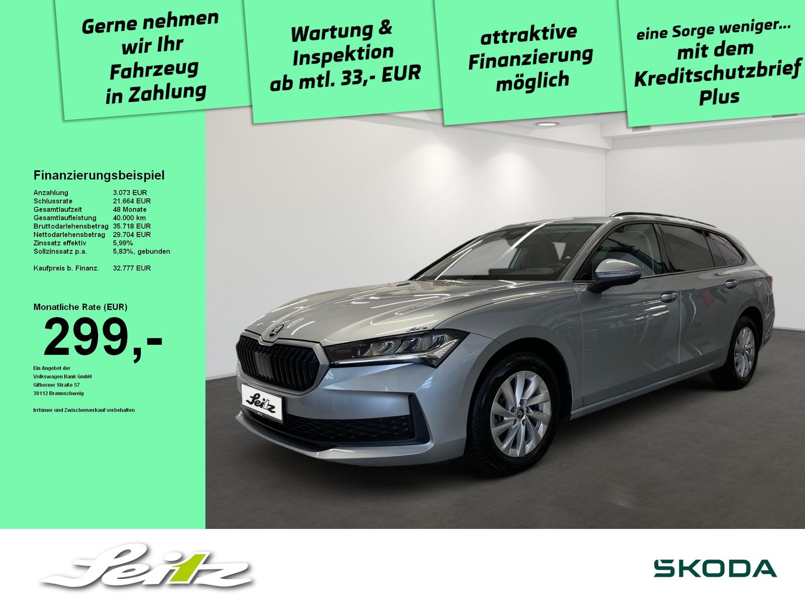 Skoda Superb Combi 2.0 TDI Essence *AHK*KAMERA*NAVI*