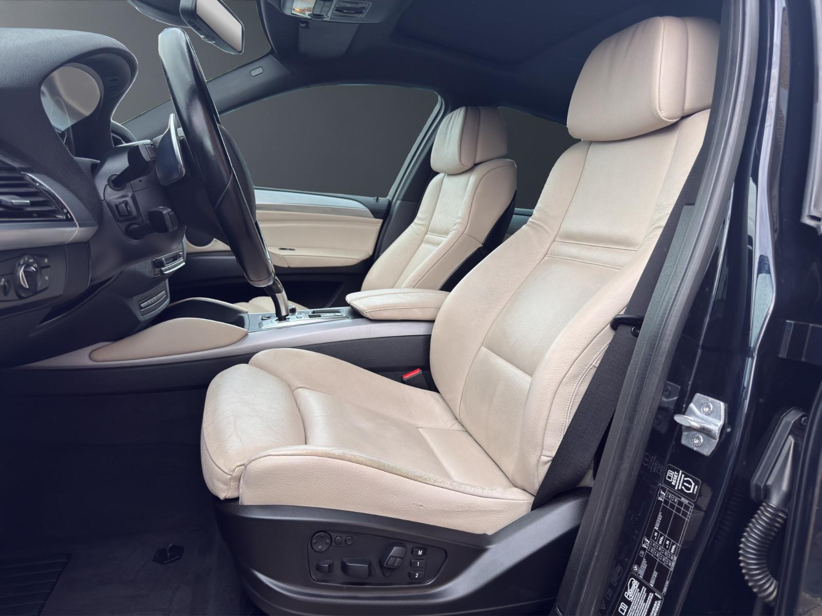 BMW X6 M50d 381 ch • Head-up • Toit ouvrant • Phares LED adaptatifs • Caméra • Cuir Nappa beige