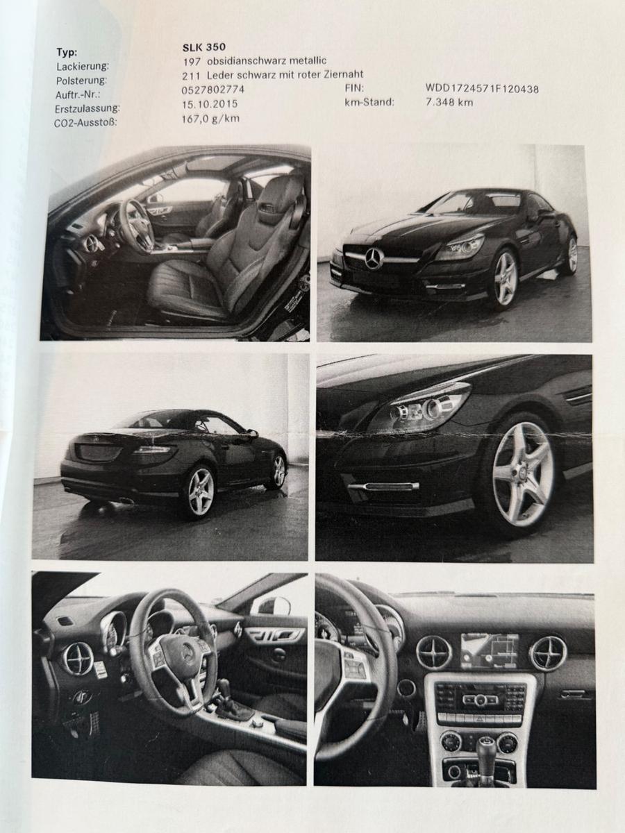 Mercedes-Benz SLK 350 AMG Line|Harman/Kardon|Memory|MB-Service