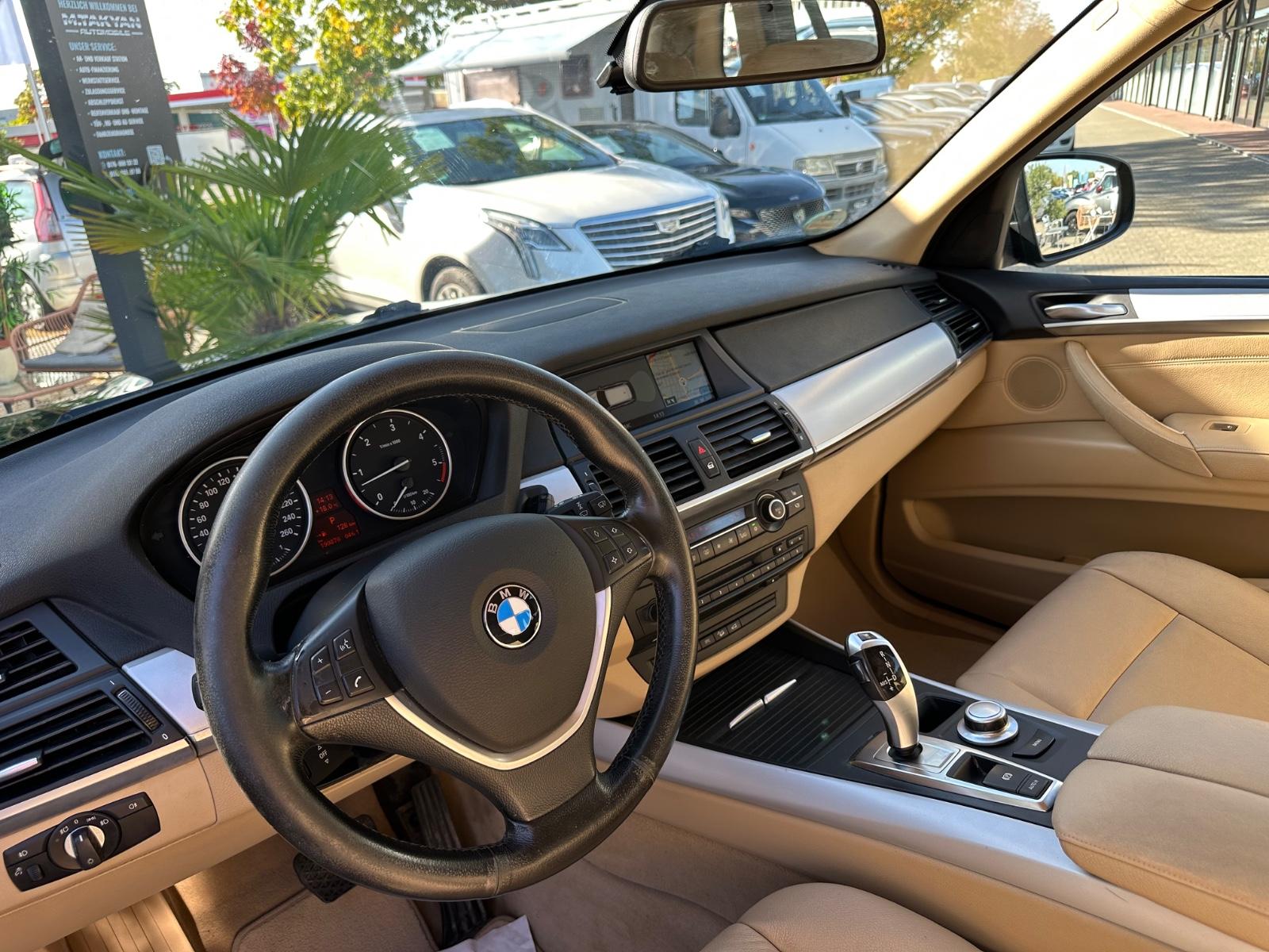 BMW X5 (E70) xDrive30d 3.0 235 ch BVA – Toit panoramique – Cuir beige – Chauffage stationnaire – GPS