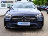 Mercedes-Benz E 300 de T 3x AMG DISTRONIC+KAM360+BURMESTER+AHK - Hybrid (Diesel/Elektro): Blau