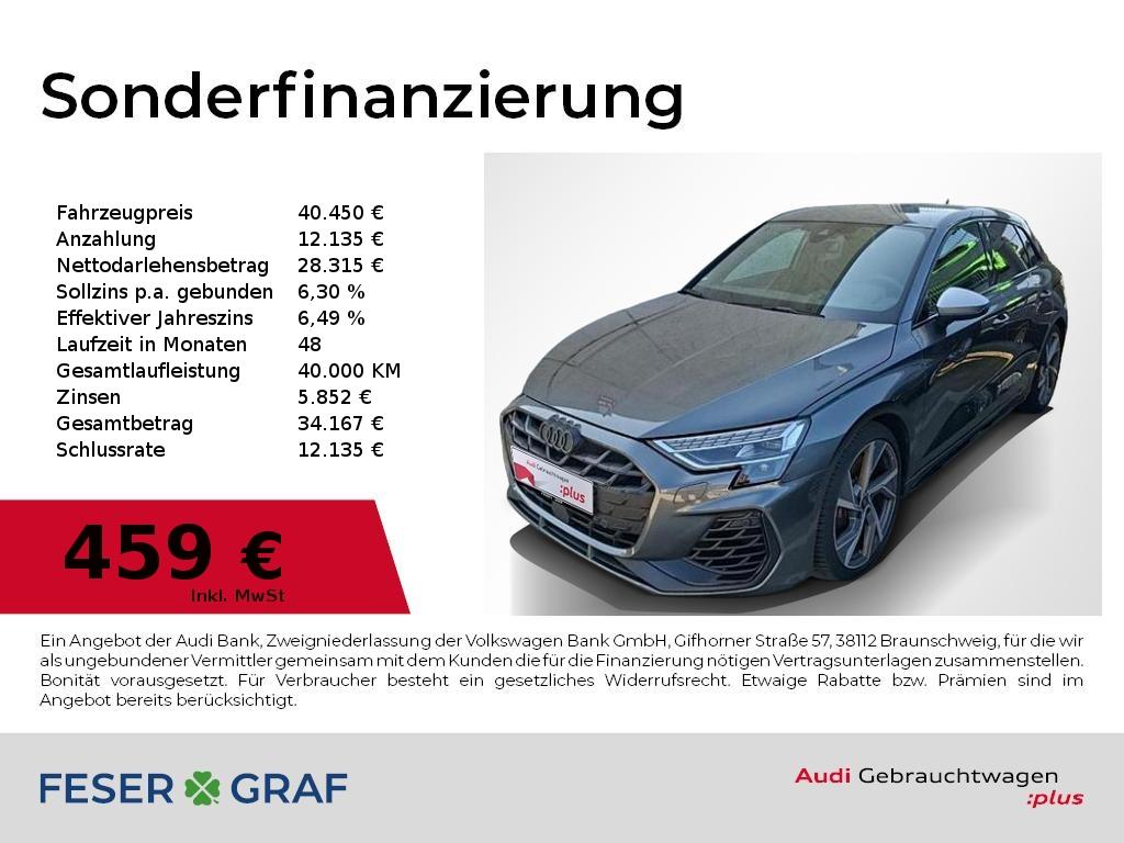 Audi S3 Sportback TFSI LEDNaviPerfAbgasSONOSHUD 2025