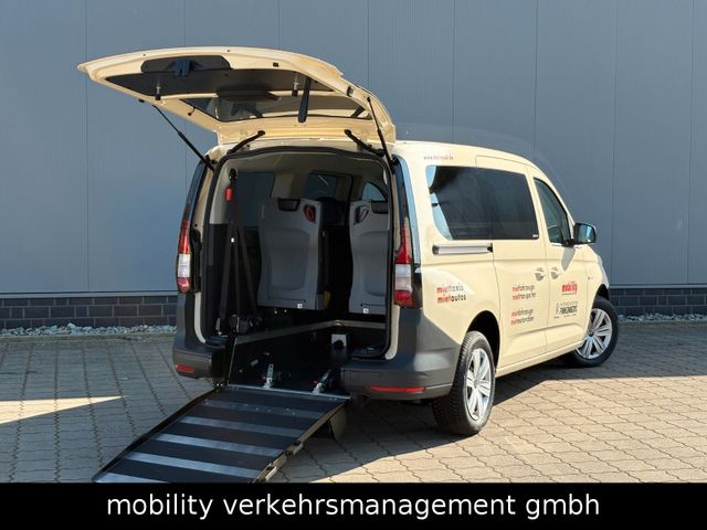 Volkswagen Caddy Maxi Taxi Rollstuhl Klappsitze Triflex 7-S