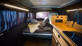 Volkswagen T3 Syncro Camper 2.1 WBX Motor+Getriebe neu - blaue Volkswagen T3 Caravelle