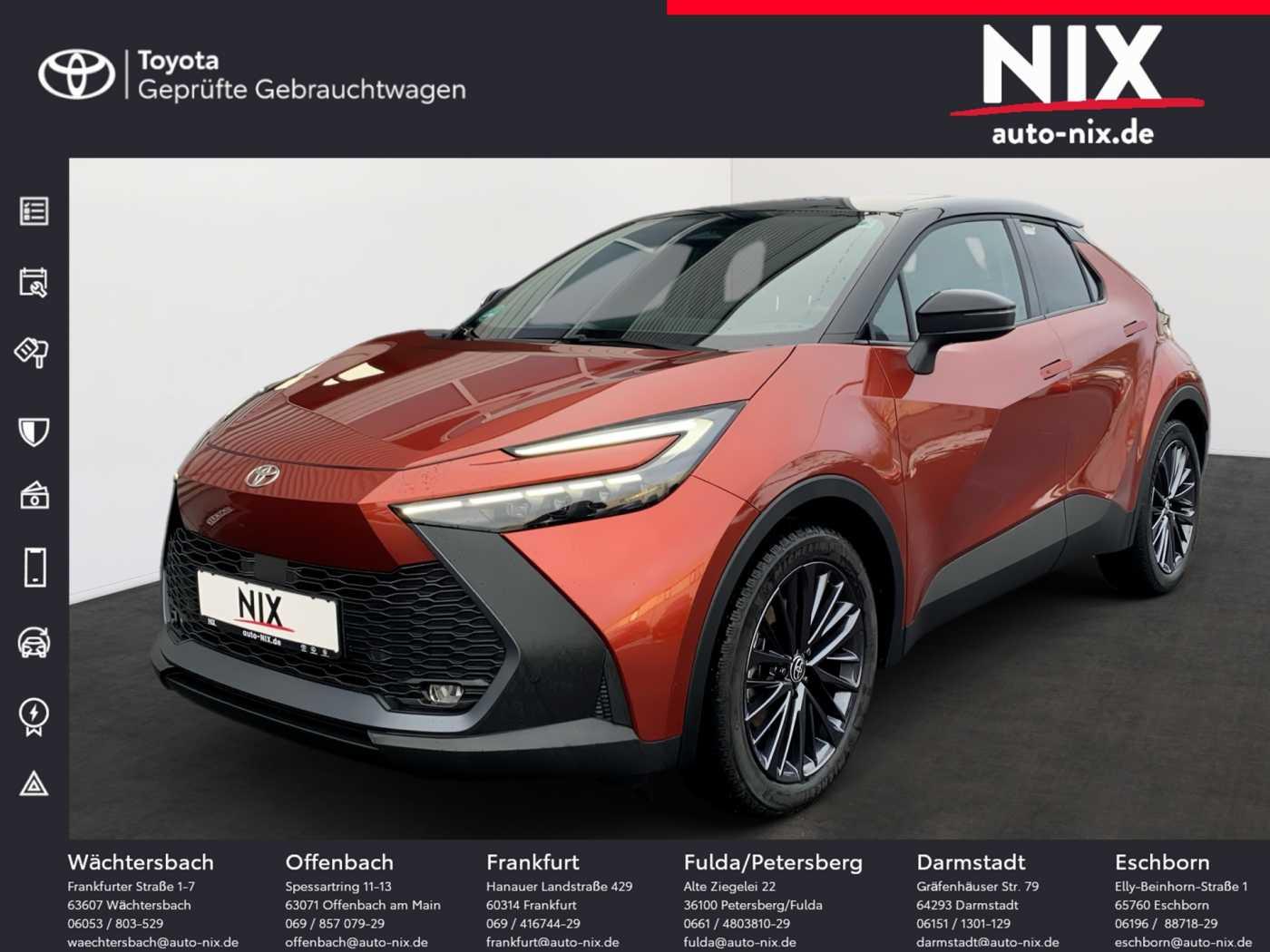 Toyota C-HR 2.0 Plug-in Hybrid Team D LED