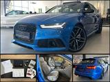 Audi RS6 Avant Exclusive|B&O|Carbon|Keramik|Panorama - blaue Audi RS6