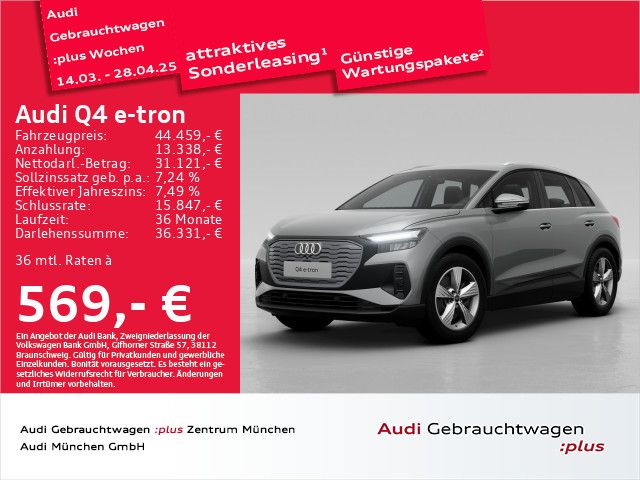 Audi Q4 e-tron 45 ACC/StdKlima/Virtual/Navi+/Kamera