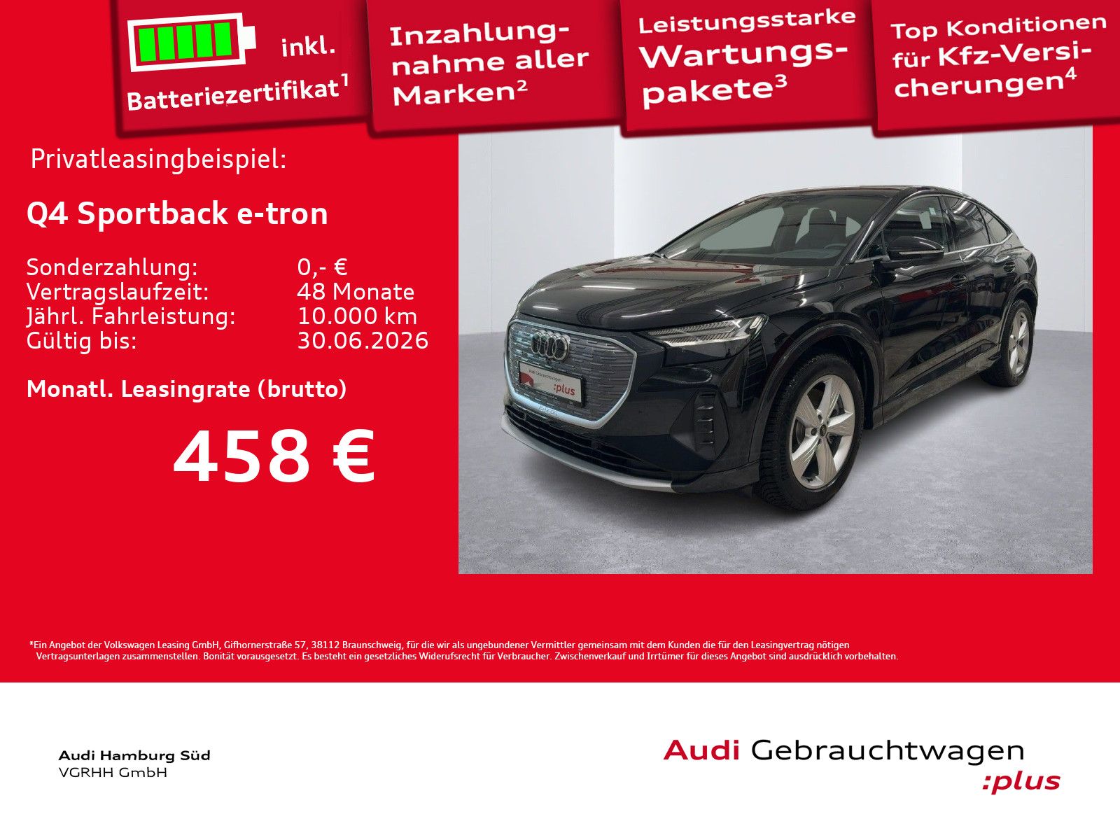 Audi Q4 Sportback 40 e-tron S LINE/MATRIX/ACC/AHK