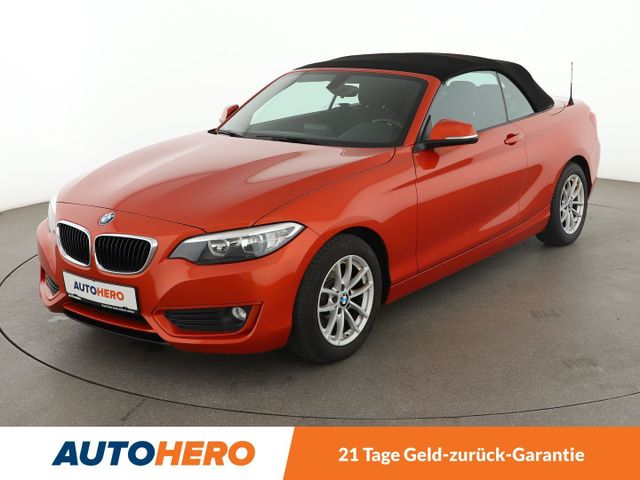 BMW 218i Advantage*TEMPO*NAVI*PDC*SHZ*ALU*