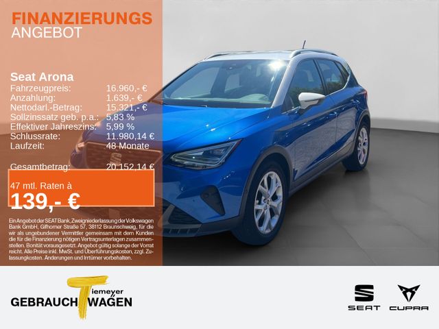 SEAT Arona 1.0 TSI FR LED KAMERA ACC PRIVACY