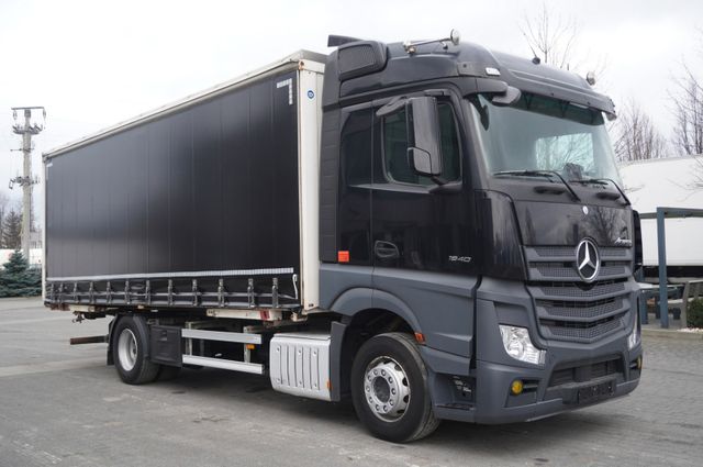 Mercedes-Benz Actros 1840 E6 4×2 / Lounge chair / Krone curtai