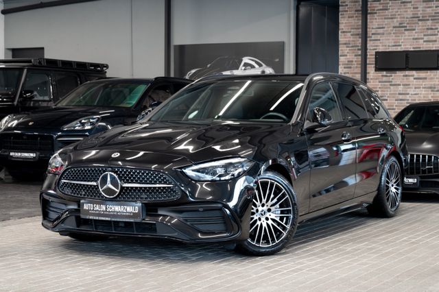 Mercedes-Benz C300d T-Modell|AMG-LINE|NIGHT-PAKET|NAVI|LED|AHK